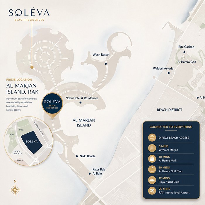 Soleva Beach Residences at Al Marjan Island
